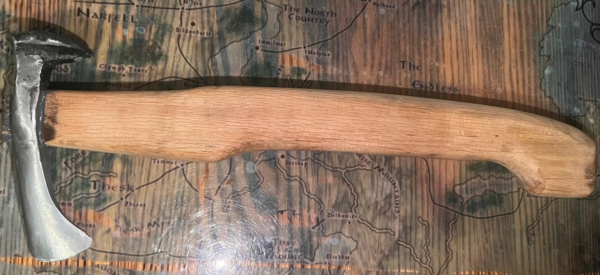 Railroad Spike Tomahawk